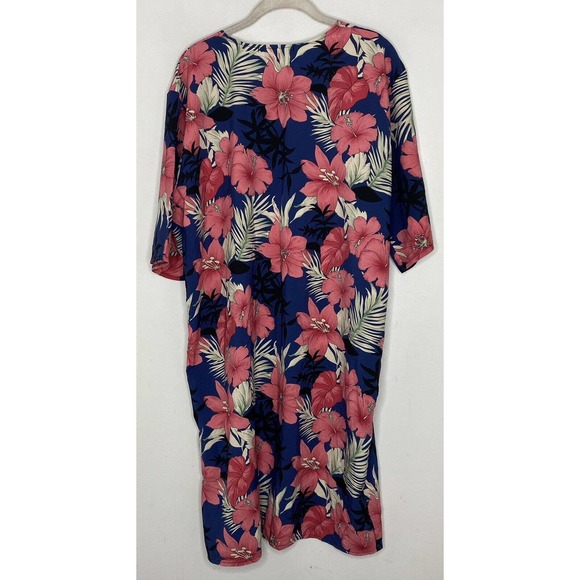 Cg Couture Jems Floral Hawaiian Short Sleeve Open Kimono Size M/L New - Picture 4 of 4